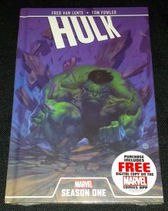 Hulk Season One Hardcover with Bonus Digital Code (Marvel) - New/Sealed!