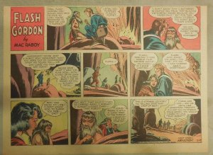 Flash Gordon Sunday Page by Mac Raboy from 2/17/1957 Half Page Size
