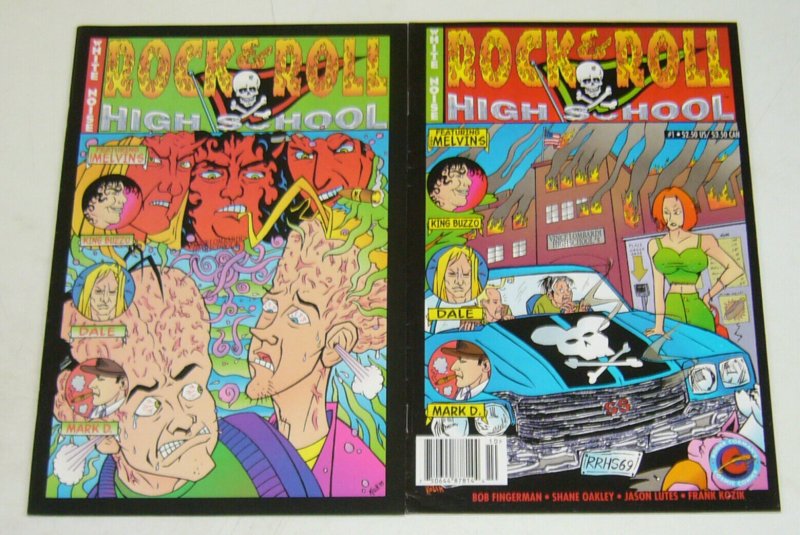 Rock & Roll High School #1-2 complete series - frank kozik the melvins fingerman 