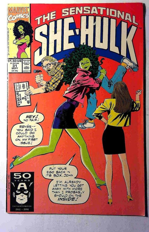 The Sensational She-Hulk #31 (1991) Marvel Comics 1st Print Comic Book