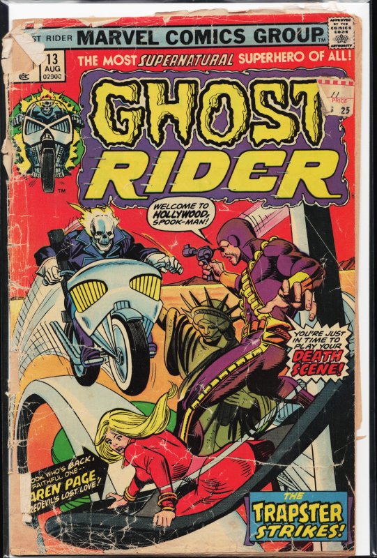 Ghost Rider #13 (1975) Ghost Rider
