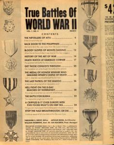 True Battles of World War II #4 March 1965-Hitler's Castle of Death