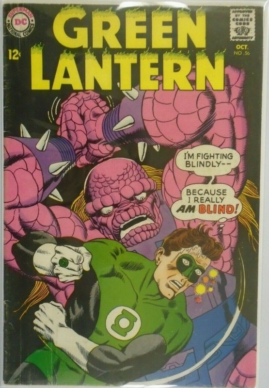 Green Lantern #56 - 3.5 VG- - 1967