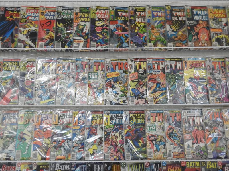 Huge Lot of 180+ Comics W/ Thor, Batman, Spider-Man! Avg. FN Condition!