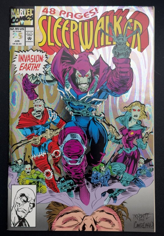 Sleepwalker #25 (1993) Foil Cvr - VF