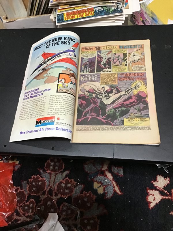 Marvel Spotlight 28 1976 1st solo Moon Knight Affordable Grade VG+ Richmond CERT
