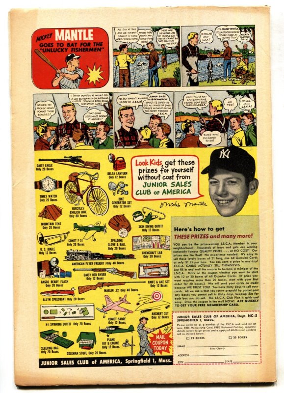 TOMAHAWK #49 1957- DC WESTERN - RETURN OF THE MASK- SILVER AGE