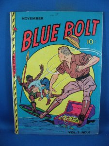 BLUE BOLT VOL 7 # 6 VG F 1946