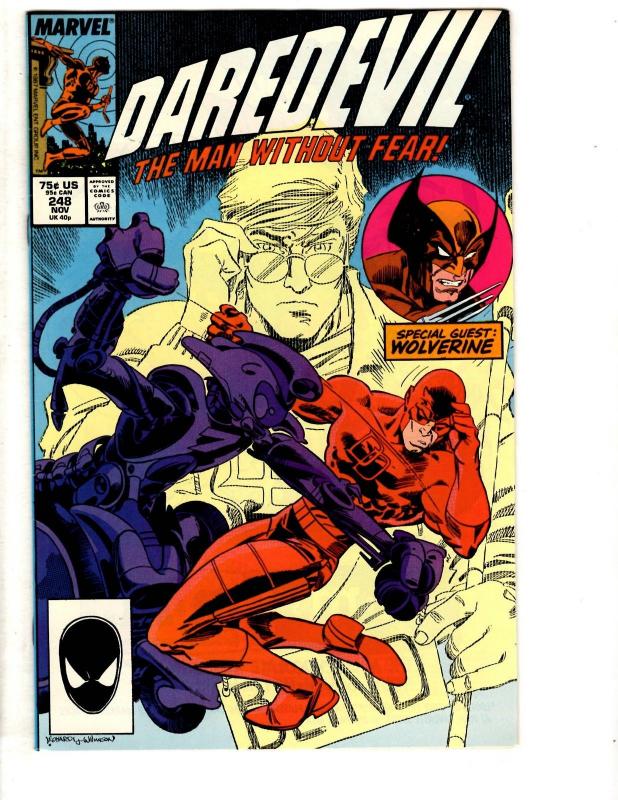11 Daredevil Marvel Comic Books 239 240 241 242 243 244 245 (2) 246 247 248 CR37