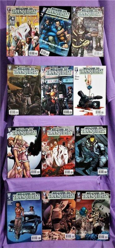 Gail Simone WELCOME TO TRANQUILITY #1 - 10 w 1:10 Variant Covers (DC, 2007)!