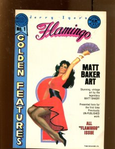 Jerry Iger's Golden Features #1 - Matt Baker Art! (8.0) 1986