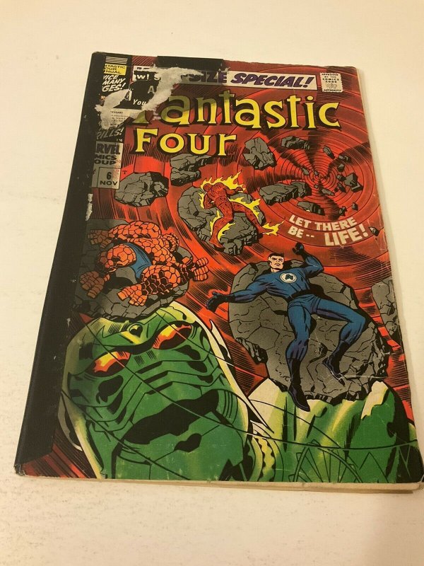 Fantastic Four Annual 6 Fr Fair 1.0 Tape Binding Spine Marvel Comics