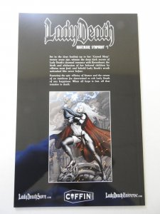 Lady Death: Nightmare Symphony Naughty Edition (2018) NM Cond! Signed W/ COA!