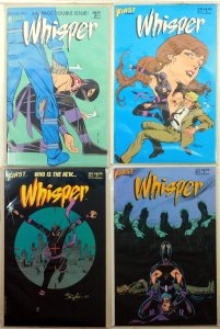 Whisper Special Lot of 4 #2, 3, 4, Special 1 (1985) First Comics 1st Print