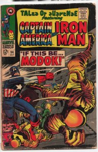 Tales of Suspense #94 (1967) Captain America [Key Issue]