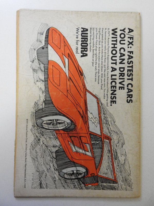 The Flash #211 (1971) GD/VG Condition cover detached bottom staple