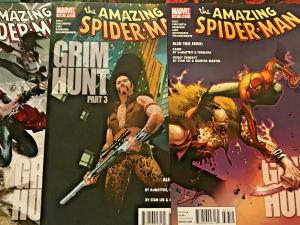 AMAZING SPIDER-MAN#627-637 NM LOT 2010 MARVEL COMICS