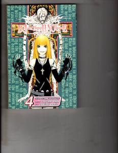 Death Note Vol. # 4 Shonen Jump Advanced Viz Media Manga Comic Book Anime AB1