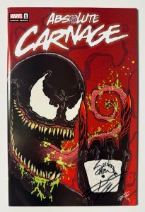 Absolute Carnage #1 Midtown Comics (2019) Signed by Cates and Stegman w/ COA!