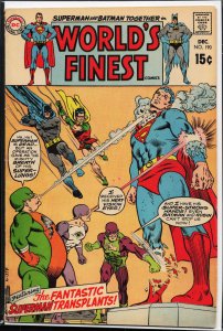 World's Finest Comics #190 Superman and Batman and Robin