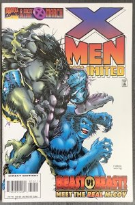 X-Men Unlimited #10 (1996, Marvel) Beast vs. Dark Beast. NM