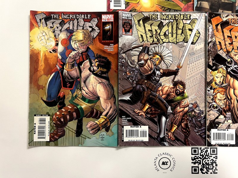 6 Hercules Marvel Comic Books #113 114 115 116 117 118 Hulk Defenders 61  JS4