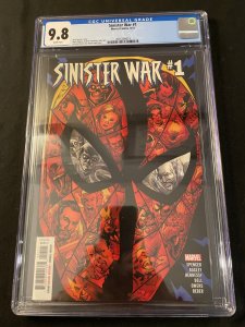SINISTER WAR #1 CGC 9.8