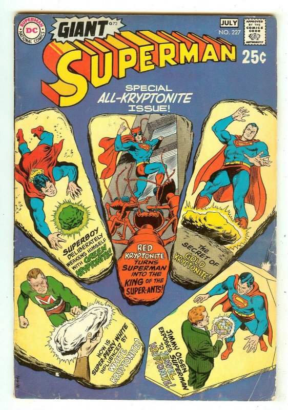 Superman 227   Giant G-72