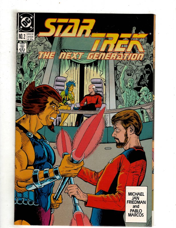 Star Trek: The Next Generation #2 (1989) DC Comic Superman OF8