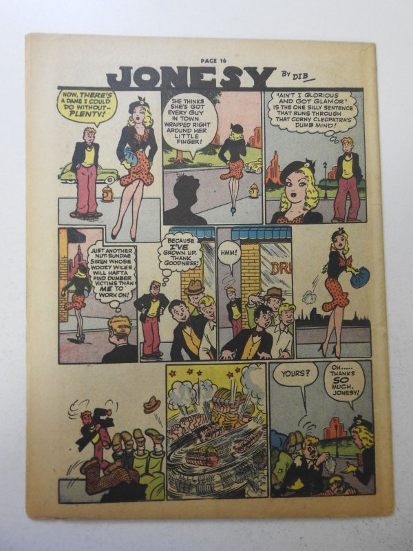 The Spirit #258 (1945) Newsprint Comic Insert Rare!