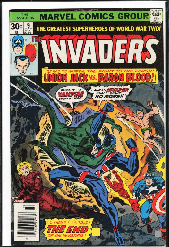 The Invaders #9 (1976) The Invaders