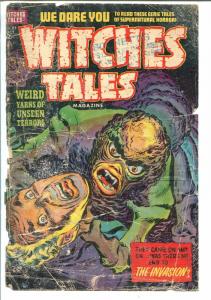 WITCHES TALES #21 1953-HARVEY-HORROR-BOB POWELL ART-pr