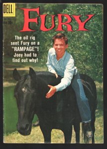 Fury-Four Color Comics #975-1959-Dell--Bobby Diamond & Fury TV series photo c...