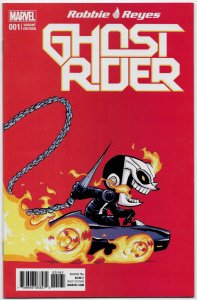 Ghost Rider #1 Marvel Comics 2016 Skottie Young 1st App Robbie Reyes 