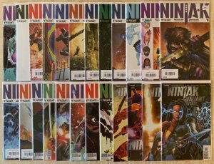 NINJA-K 1-14 + VARIANTS + NINJAK VS. THE VALIANT UNIVERSE 1-4 | BOTH COMPLETE!