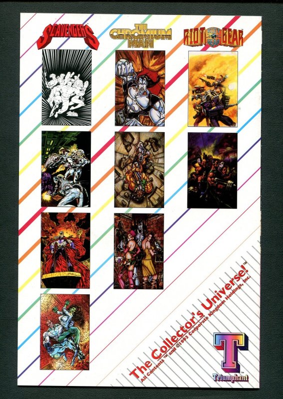 Triumphant Unleased #0 & #1 Complete Set / 9.4 NM / November 1993