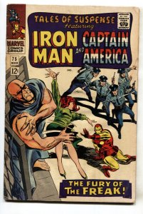TALES OF SUSPENSE #75--1st SHARON CARTER comic book--1965--Marvel
