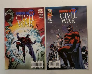 HOUSE OF M CIVIL WAR #1-5 COMPLETE SET MARVEL COMICS 2008 NM AVERAGE