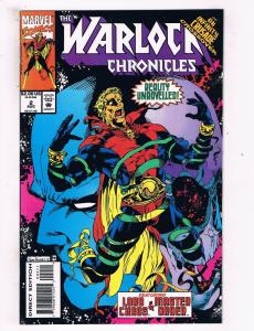 The Warlock Chronicles #2 FN Marvel Comic Book Aug 1993 DE40 AD14