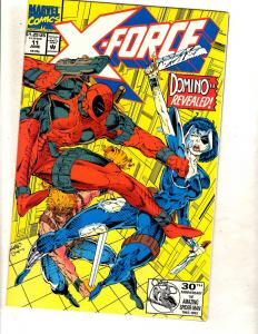 X-Force # 11 NM Marvel Comic Book Domino Appearance X-Men Wolverine Cable DJ1