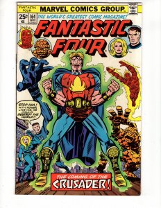 Fantastic Four #164 (1975) 1st App Crusader & frankie Raye 2nd NOVA  / ID#310