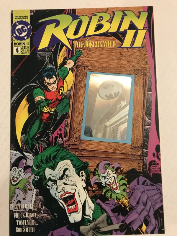 ROBIN II #4 : DC 1993 FN/VF; Joker story & Hologram cover