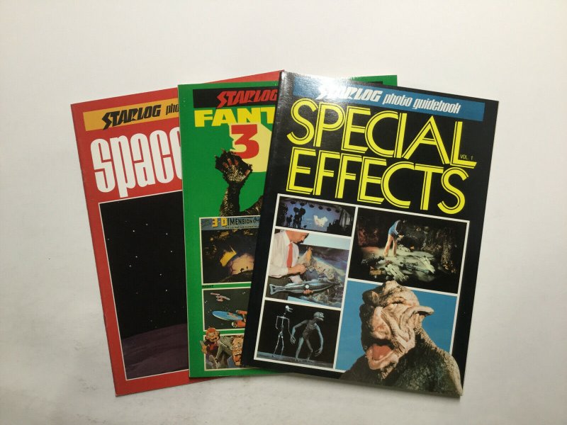 Starlog Photo Guidebook Special Effects 3D Spaceships Magazine Lot Vf 8.0 