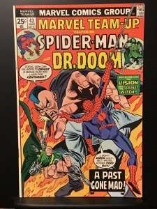 Marvel Team-Up #43 (1976) NM- 9.2 Doctor Doom, Vision & Scarlet Witch appearance