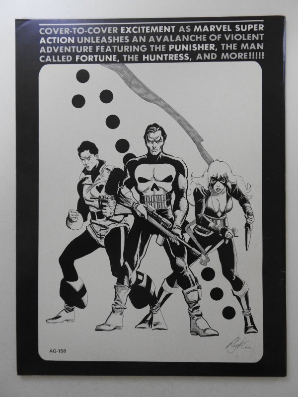 Marvel Super Action (1976) #1 Featuring The Punisher! Beautiful VF-NM Condition!