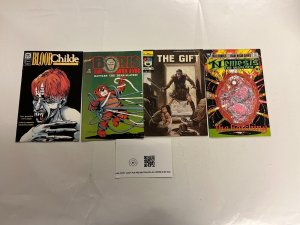 4 comics Boris the Bear 18 Blood Childe 3 Gift 8 Nemesis Warlock 6 1 JW36