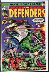 The Defenders #29 (1975) The Defenders