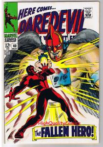 DAREDEVIL 40 FN Gene Colan Fallen Hero Stan Lee 1964 more DD in store