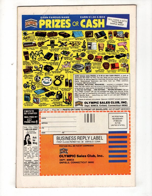 Man-Thing #6 Newsstand Edition (1980) / ID#763