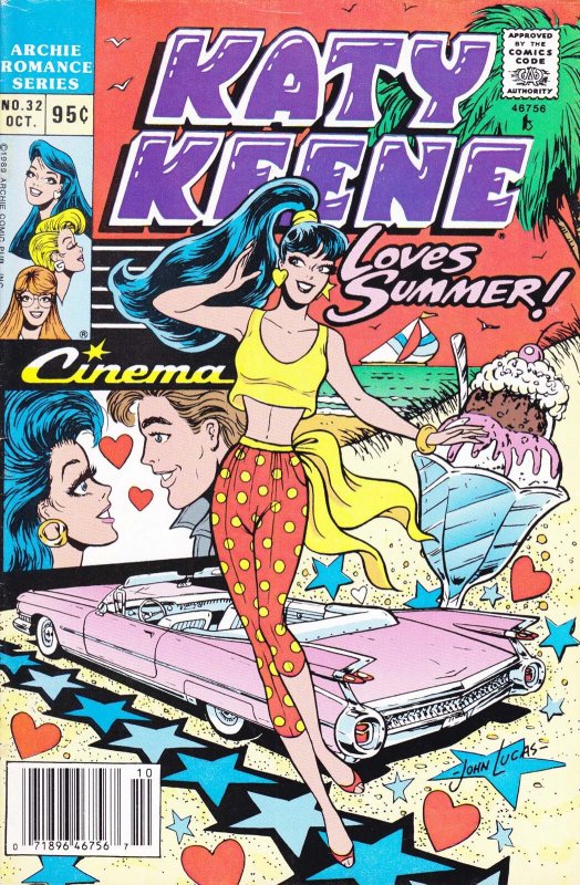 Katy Keene (2nd Series) #32 (Newsstand) VG ; Archie | low grade comic Penultimat